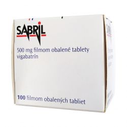Сабрил (Вигабатрин) таблетки 500мг №100 (100 таблеток) в Белгороде и области фото