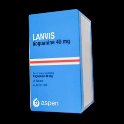 Ланвис (Тиогуанин) таблетки 40мг 25шт в Белгороде и области фото