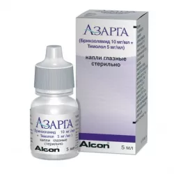 Азарга, капли глазные, 5 мл фото