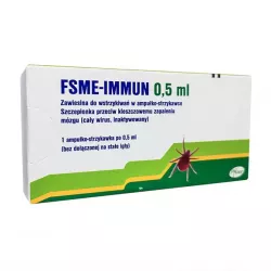 ФСМЕ Иммун Инжект вакцина, FSME Immun Inject 0,5мл взросл. (без иглы) №1 фото