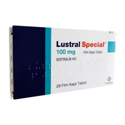 Золофт импортный Pfizer (под названием Lustral Special) 100мг таб. №28 фото