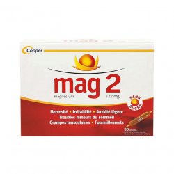 Маг 2, Mag 2, Магний 122мг ампулы для питья б/сахара №30 в Белгороде и области фото